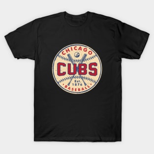 Chicago Cubs Crossed Bats T-Shirt
